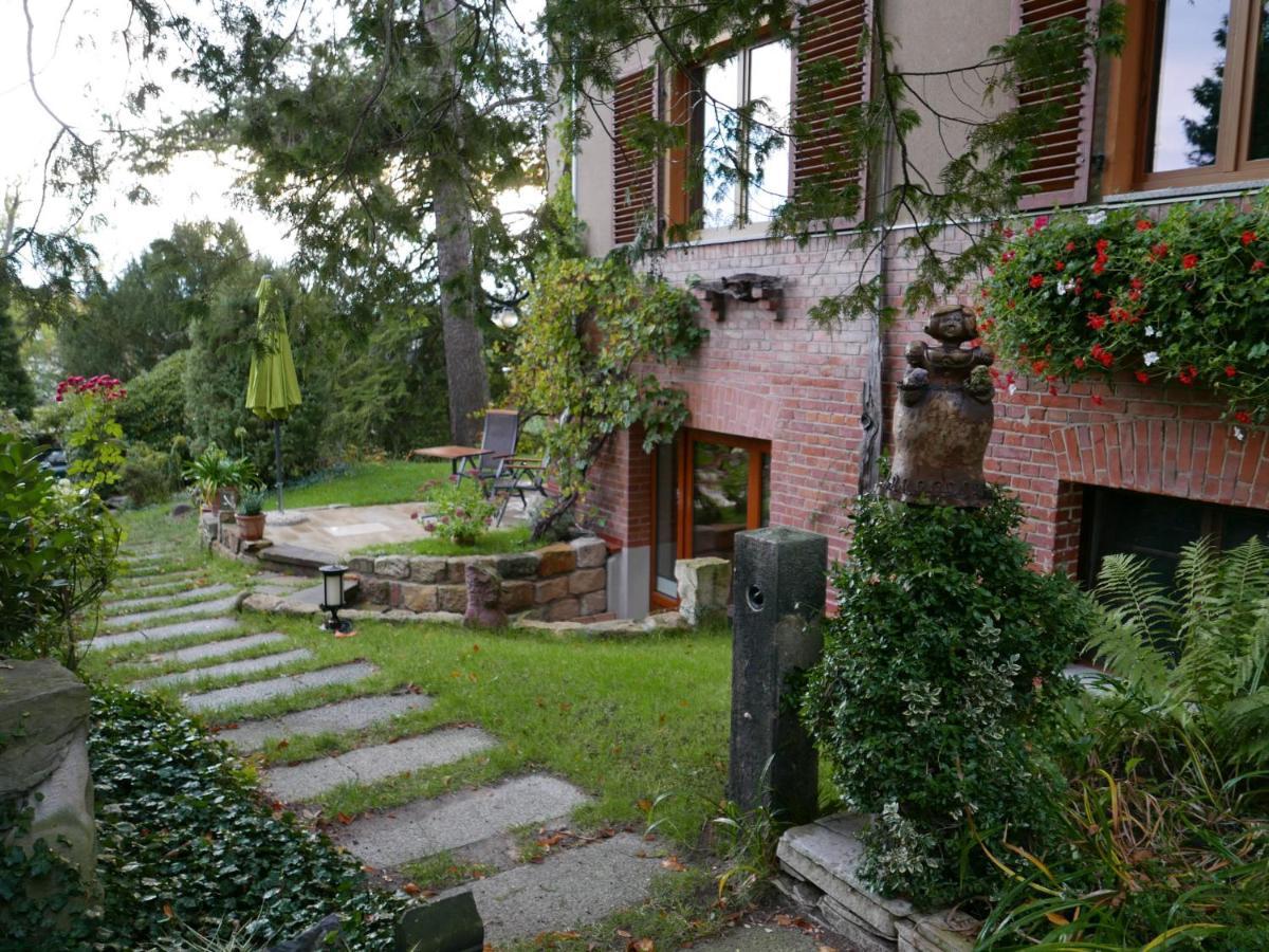 Ferienwohnung Dresden-Pillnitz - Elbhang-Villa - "Am Zuckerhut" Εξωτερικό φωτογραφία